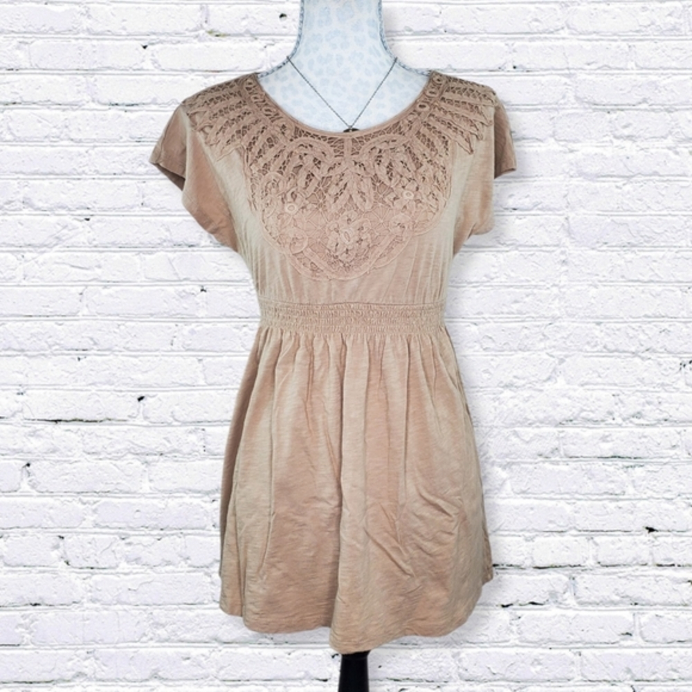 CLOSET CLOSING! Forever 21 • Crochet Tee Shirt dress